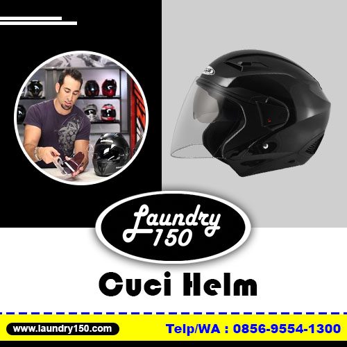 layanan - laundry 150 - cuci helm