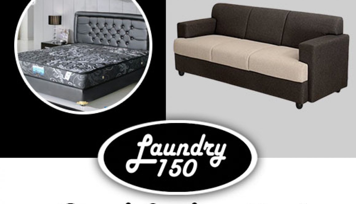 layanan - laundry 150 -cuci sofa dan spring bed